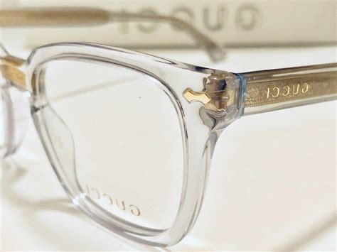 gucci prescription lenses|Gucci clear eyeglasses.